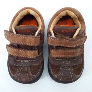 Toddler Stride Rite Genuine Leather Upper SRT Oscar Boys Sneakers Shoes Straps